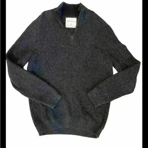 Men’s Aeropostale Quarter-Zip (Size XL/TG) grey